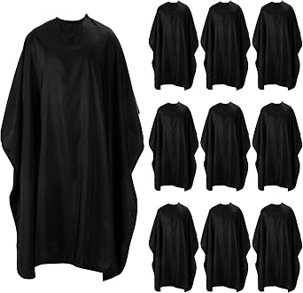 Professional Hair Cutting Cloak Professional Barber Cape Catch-All Hair Trimming Gown with Adjustable Neck