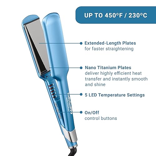 Miniatura 2 de Nano Titanium Ultra-Sleek Hair Straightener, Flat Iron for All Hair Types