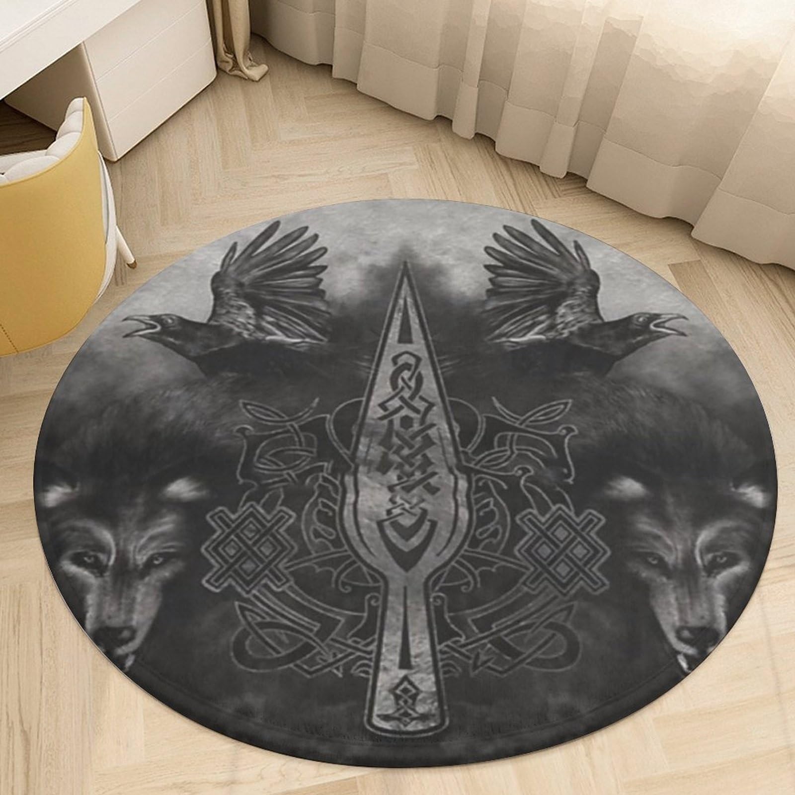 Tapis de protection plancher lavable machine pour salon et chambre
