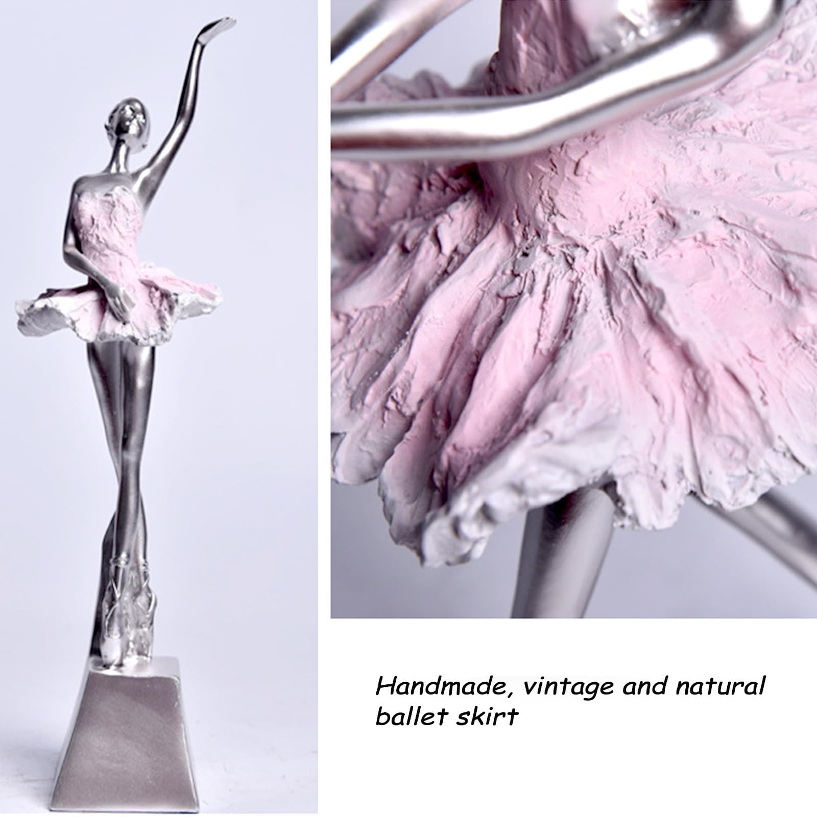 Estatuas artísticas para decoración de Escritorio: estatuas de Bailarina, esculturas de Mesa para niña, Figuras artísticas de Bailarina, Decoraciones de Escritorio, Arte