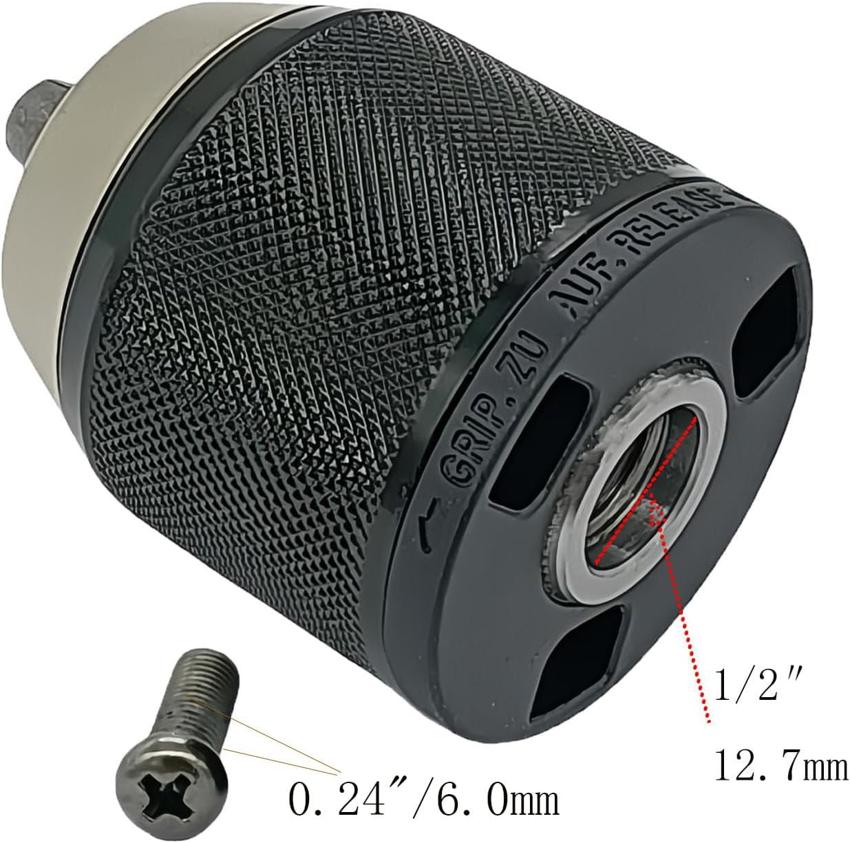 42-66-2701 42-66-2608 Keyless Chuck Assembly Replacement Parts for 42-66-0023 42-66-2606 42-66-2607 42-66-2702 1/2 in. Driver-Drill Tool