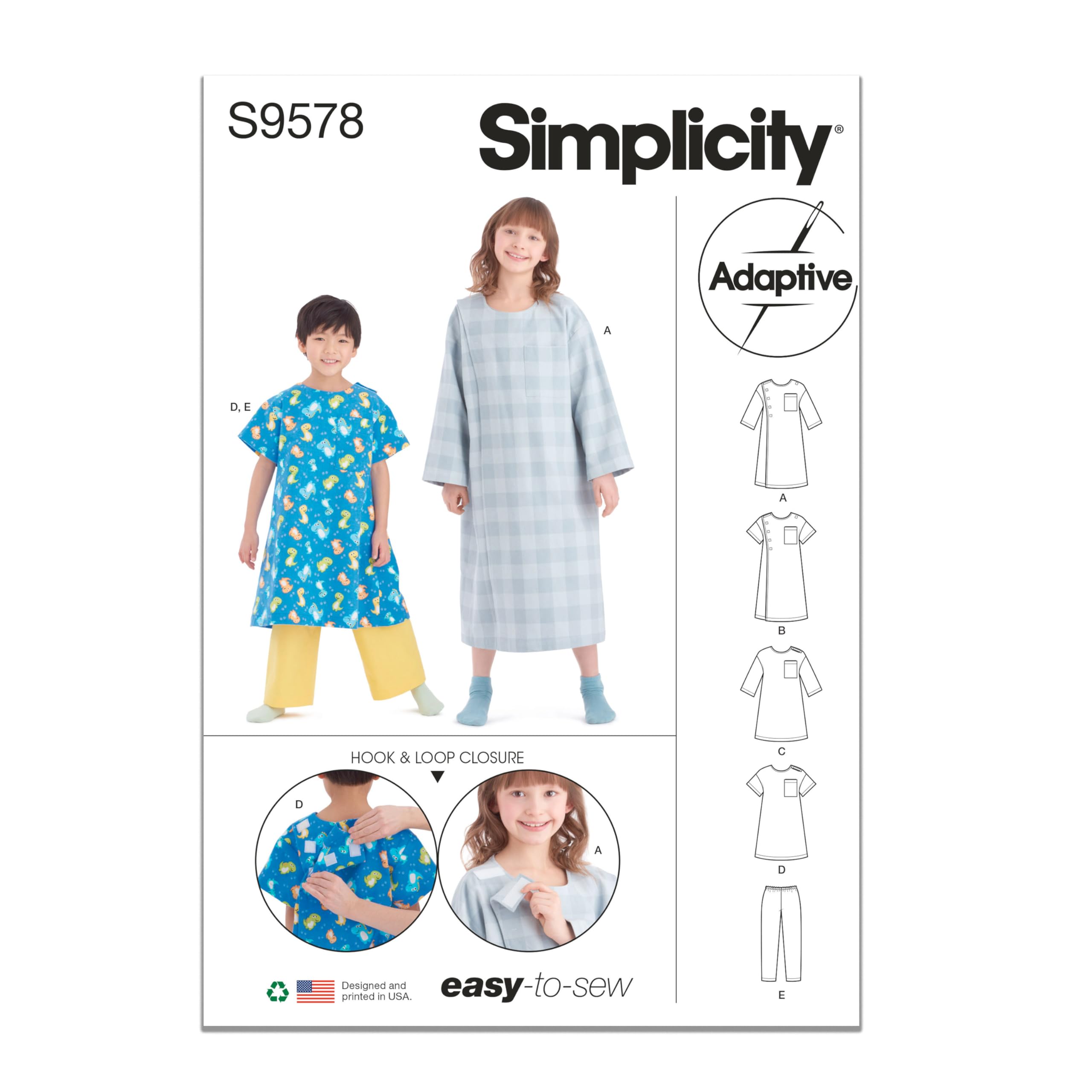 Minerva Sewing Pattern 9578 Simplicity Simplicity-9578-Hh