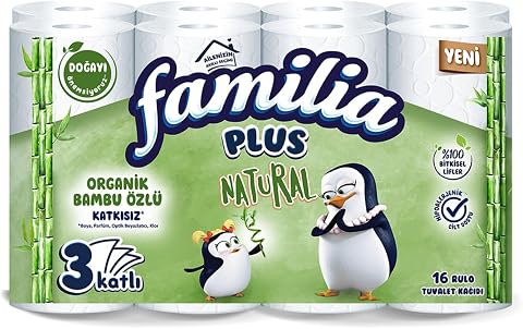 Familia Plus Natural Tuvalet Kağıdı 16 Lı