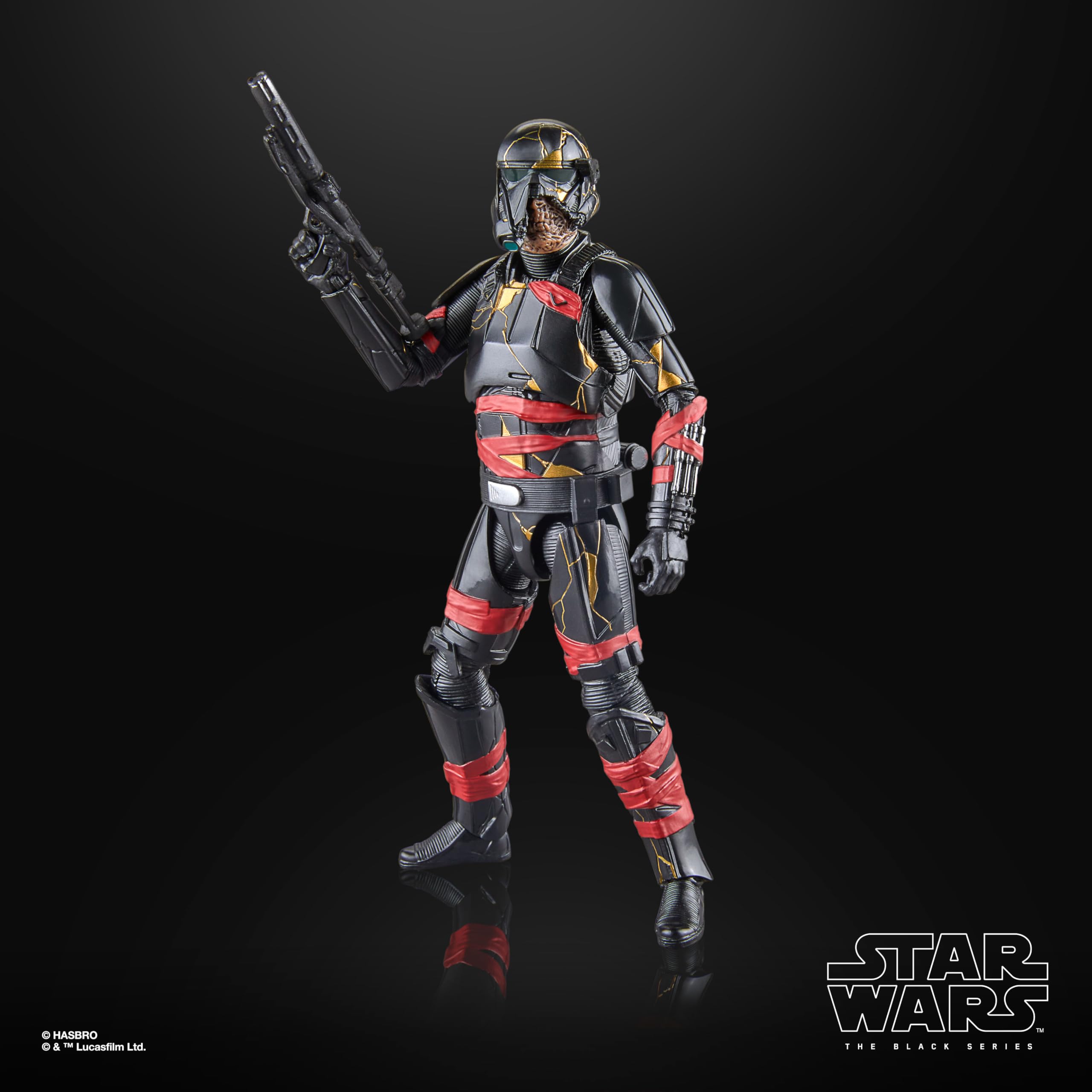 Hasbro Star Wars The Black Series Action Figure Soldato Pyke Da 15 Cm - Gioco Da Collezione Ispirato A 'The Book Of Boba Fett' Con 2 Blaster