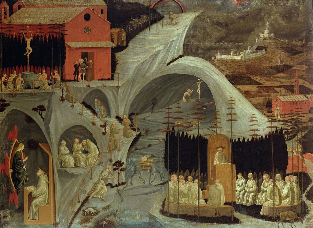 Affiche décorative la Thébaïde Paolo Uccello poster mural 60x90