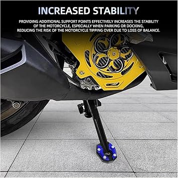 Motorcycle Side Stand Plate Pad for Honda Transalp Xl600v Xl650v Xl700v