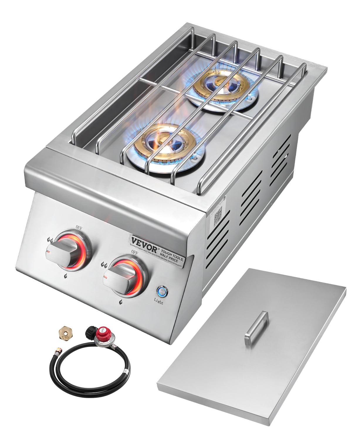 VEVOR Double Grilling Side Burners
