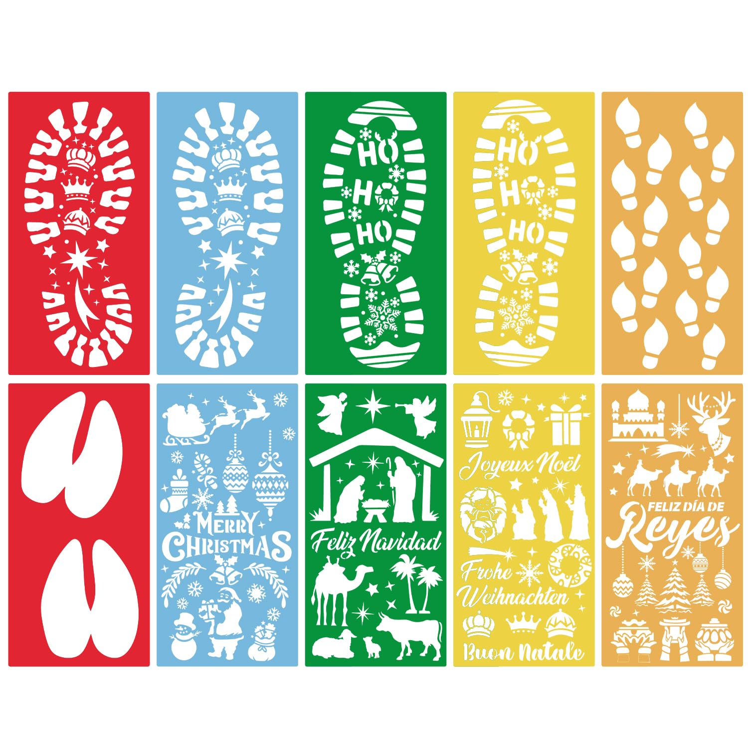 Pochoir D'empreinte De Pied - Pochoir D'empreinte De Pied De Nain De