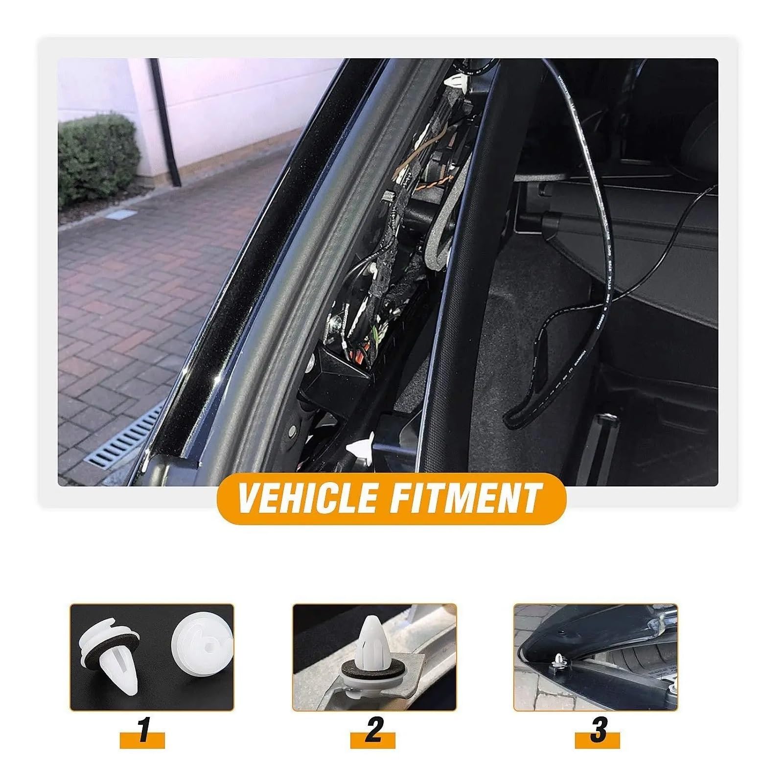 Clips Para Panel De Puerta BMW – Anti-ruidos, Compatibles Con E34, E36, E38, E39, E46 Y Otros