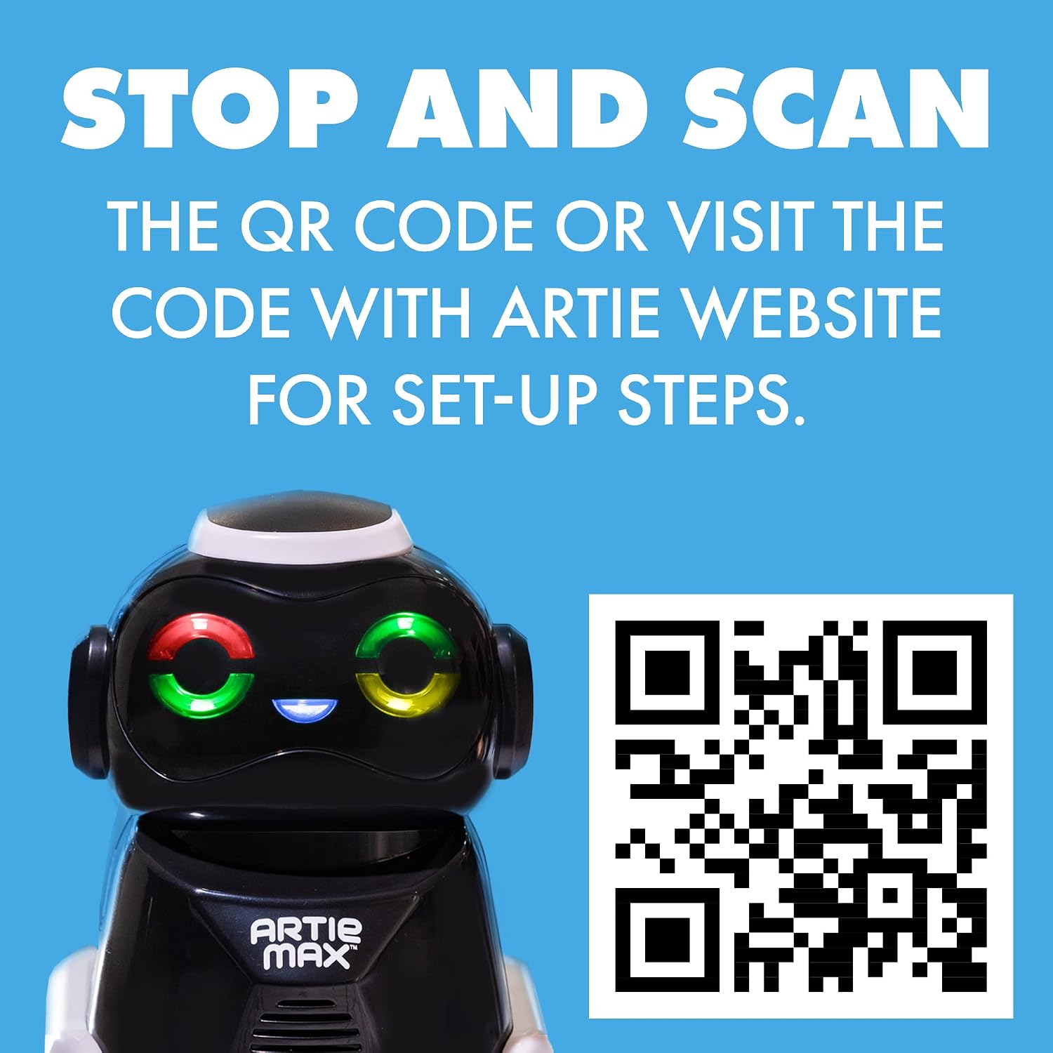 Educational Insights Artie Max The Coding, Drawing Robot, STEM Toy, Classroom Must Haves, Ages 8+