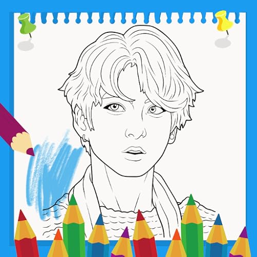 K Pop Coloring Book