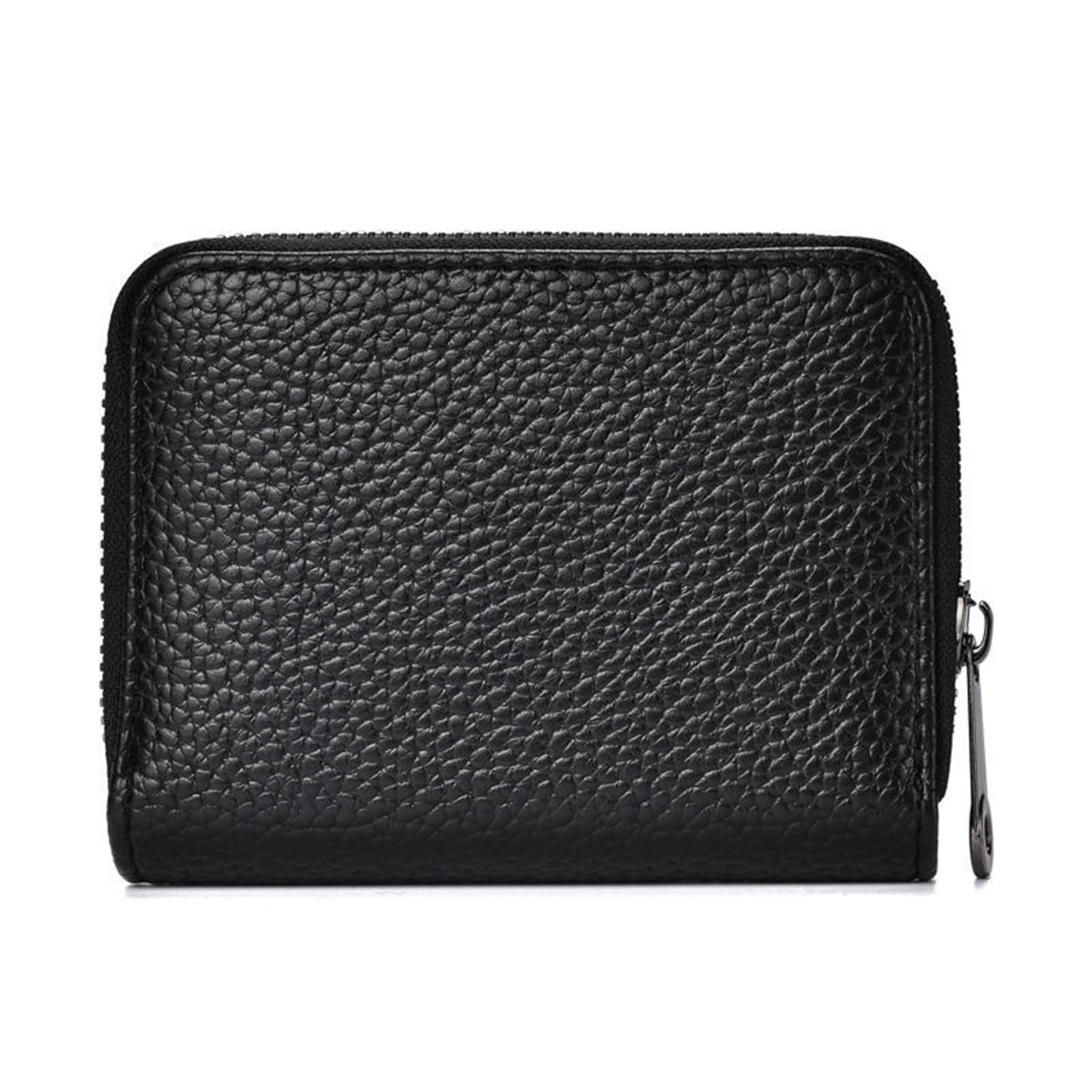 Credit Card Wallet,Leather Card Holder,Bank Card Holder,Wallets, Cards Cases & Money Organisers,Business Cards Wallet,for ID,Bank,Business (Black)