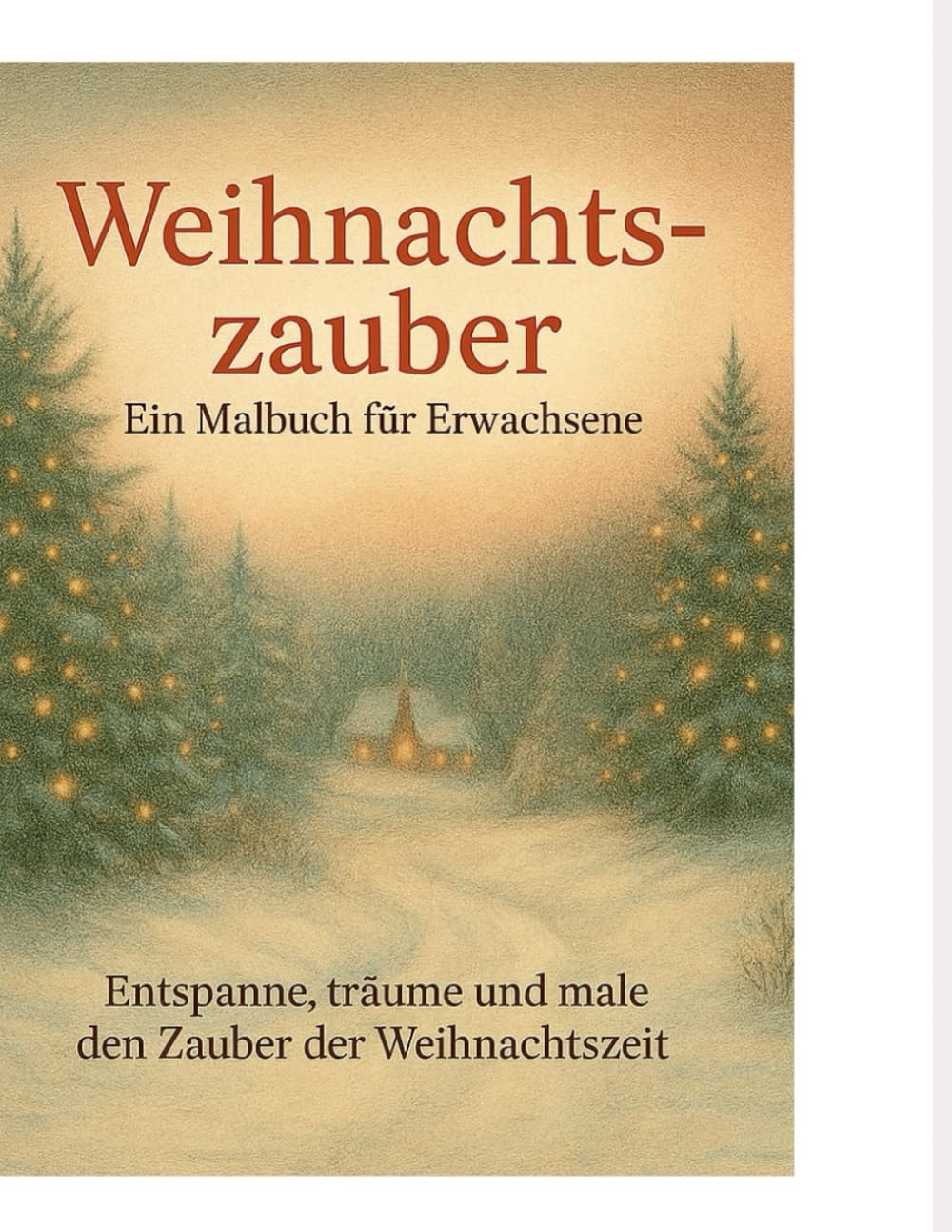 Weihnachtszauber – Malbuch für Erwachsene: festliche Wintermotive zum Ausmalen für Entspannung, Achtsamkeit & Stressabbau: Kreatives Ausmalbuch das ideale Geschenk für die Adventszeit