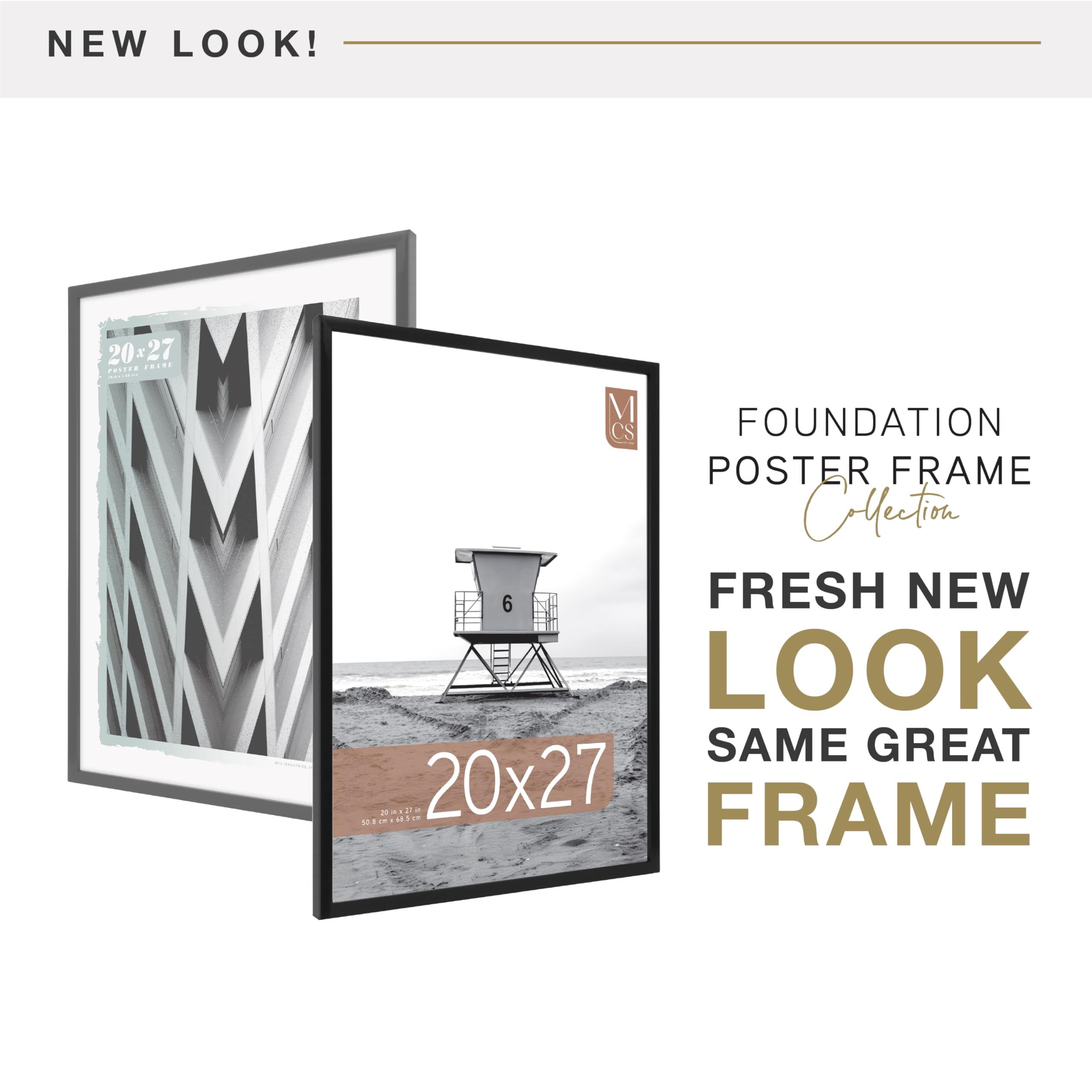 Cornice Per Poster MCS Gallery Foundation, Cornice Per Foto Da Parete Nera 11 X 17 Pollici Confezione Da 2~p127995969