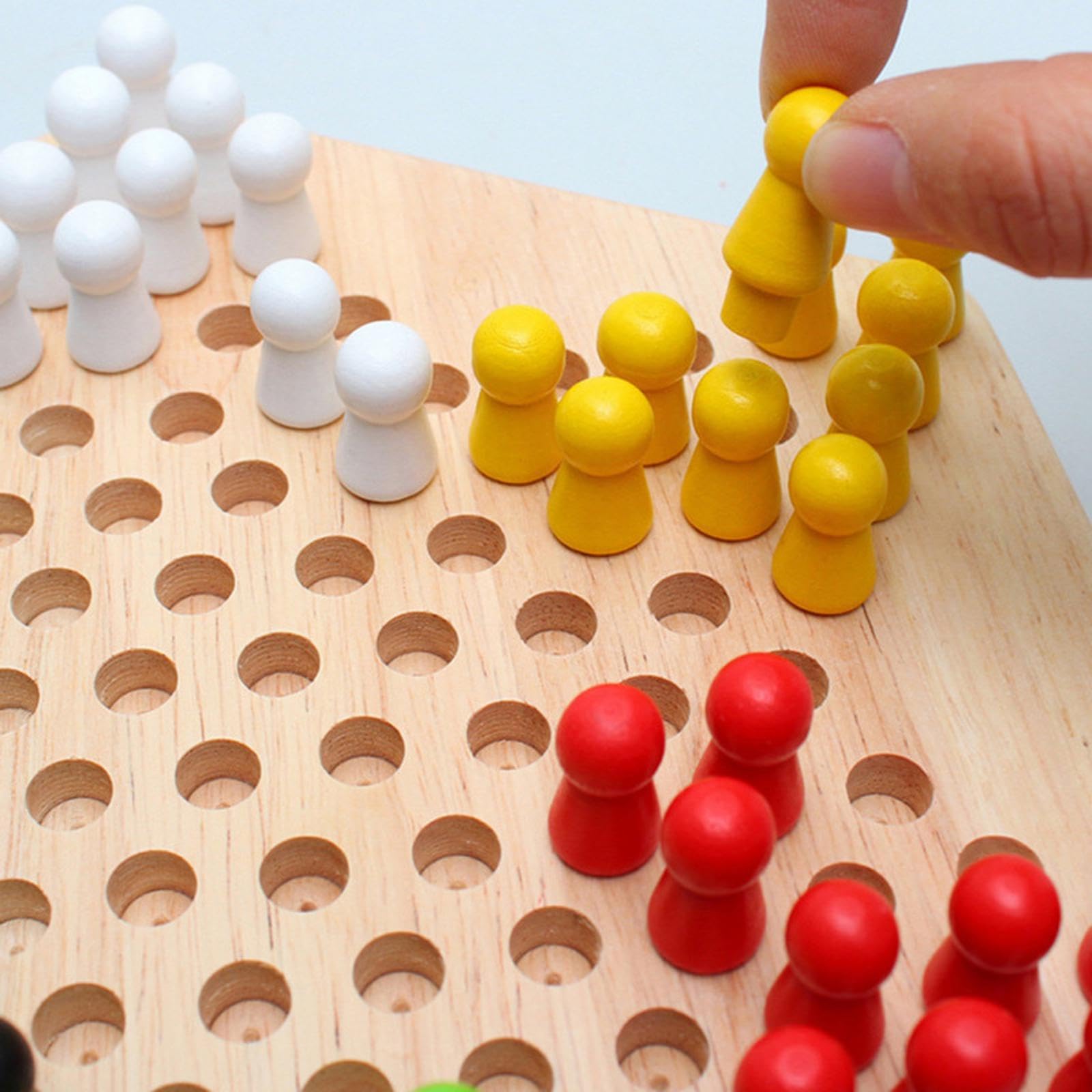 F Fityle Chinois, Jeux de société familiaux, développe la pensée logique, Parties Portables, 60 échecs en Bois pour débutants, Cadeaux de Vacances