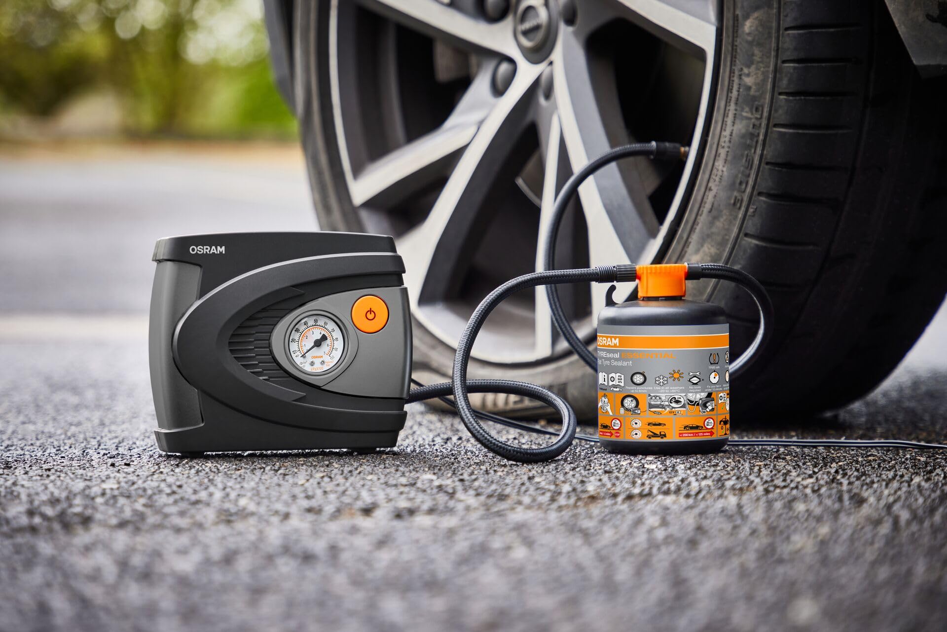 OSRAM - Kit de réparation crevaison - TYREseal Kit - Auto