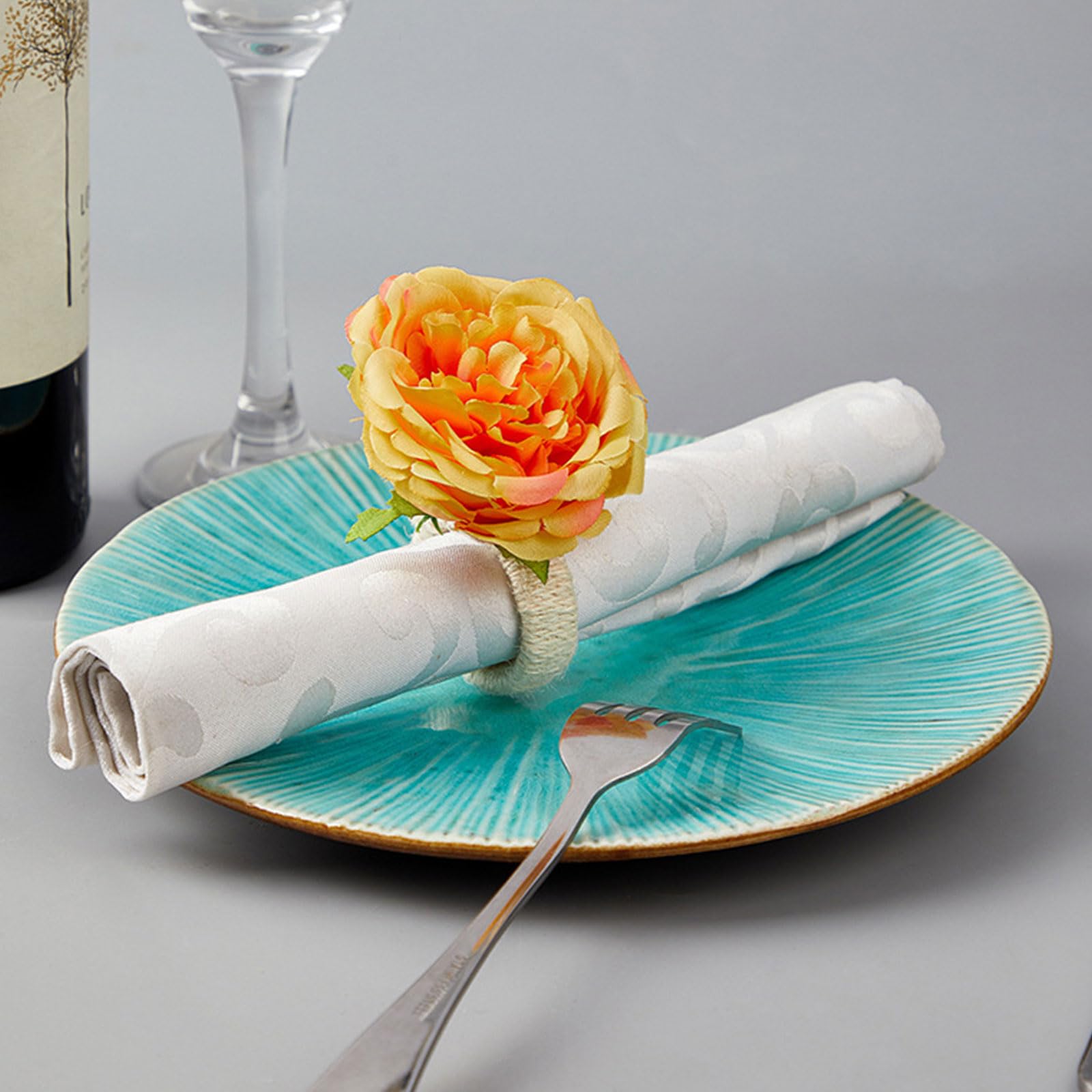 ナプキンリングス6色 ALBO】 天使と鳥 / 天童とリスのナプキン