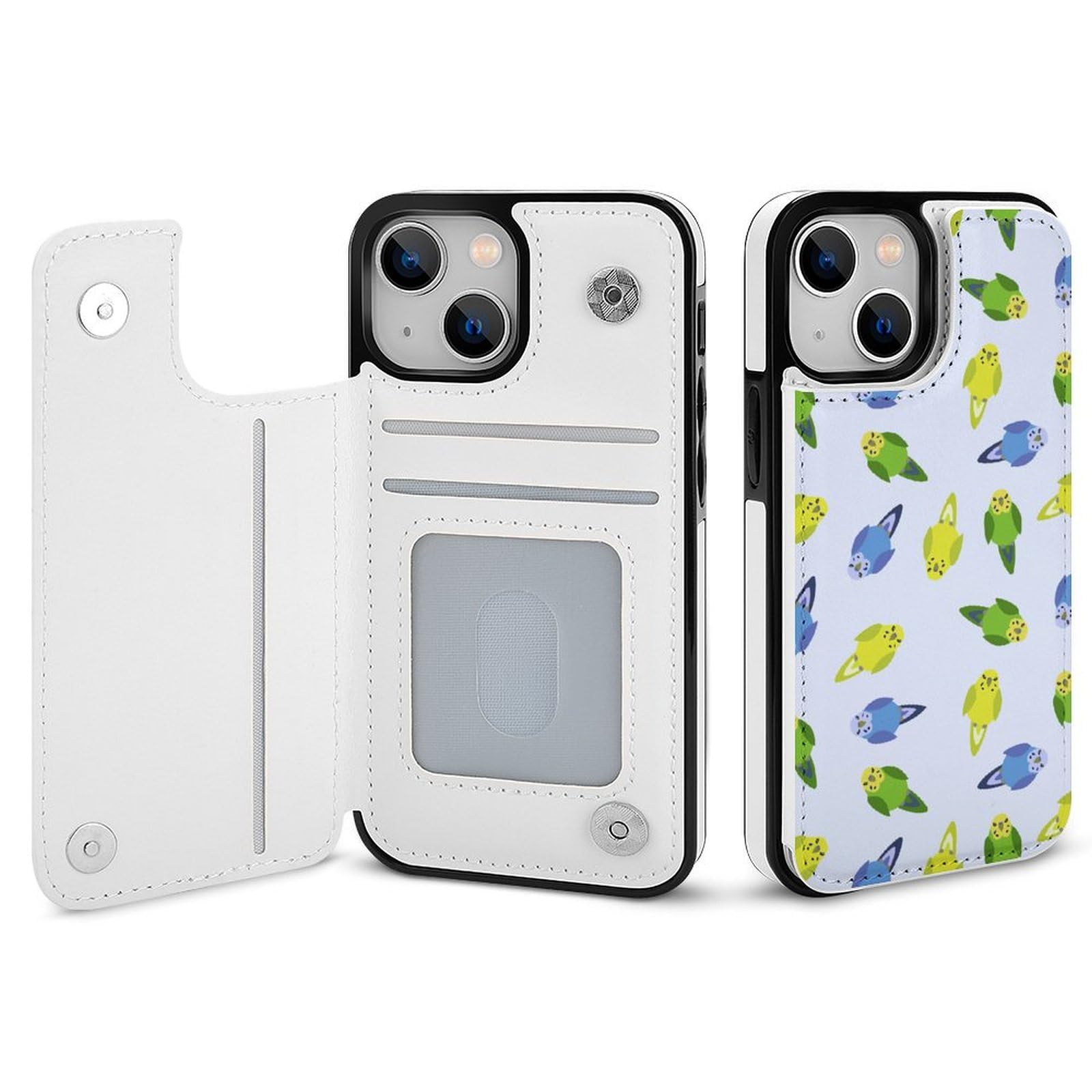 ♢iPhone12mini ケース 手帳型 ホワイト セキセイインコ 花柄 Amazon.co.jp: iPhone 12ケース 手帳型 セキセイインコ 鳥柄