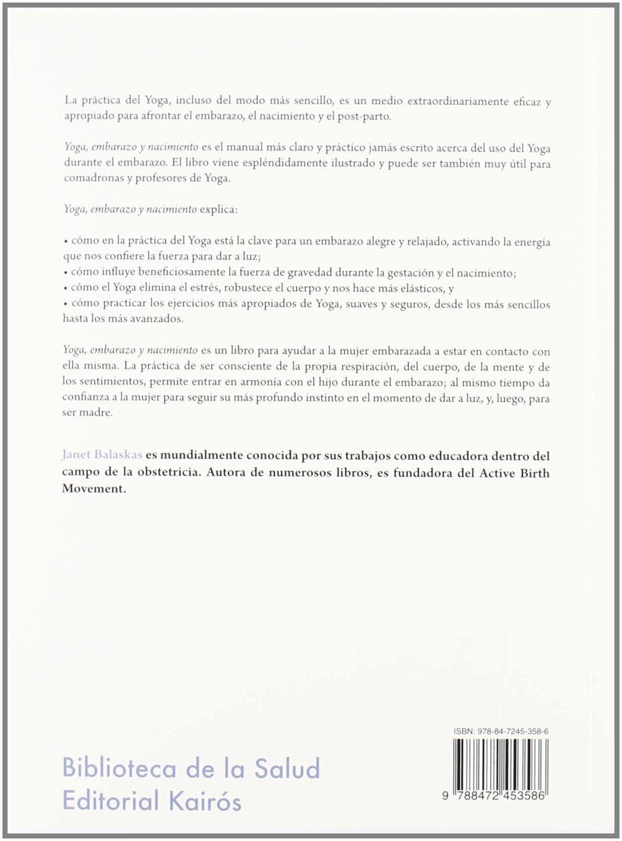 Yoga, embarazo y nacimiento (Biblioteca de la Salud)
