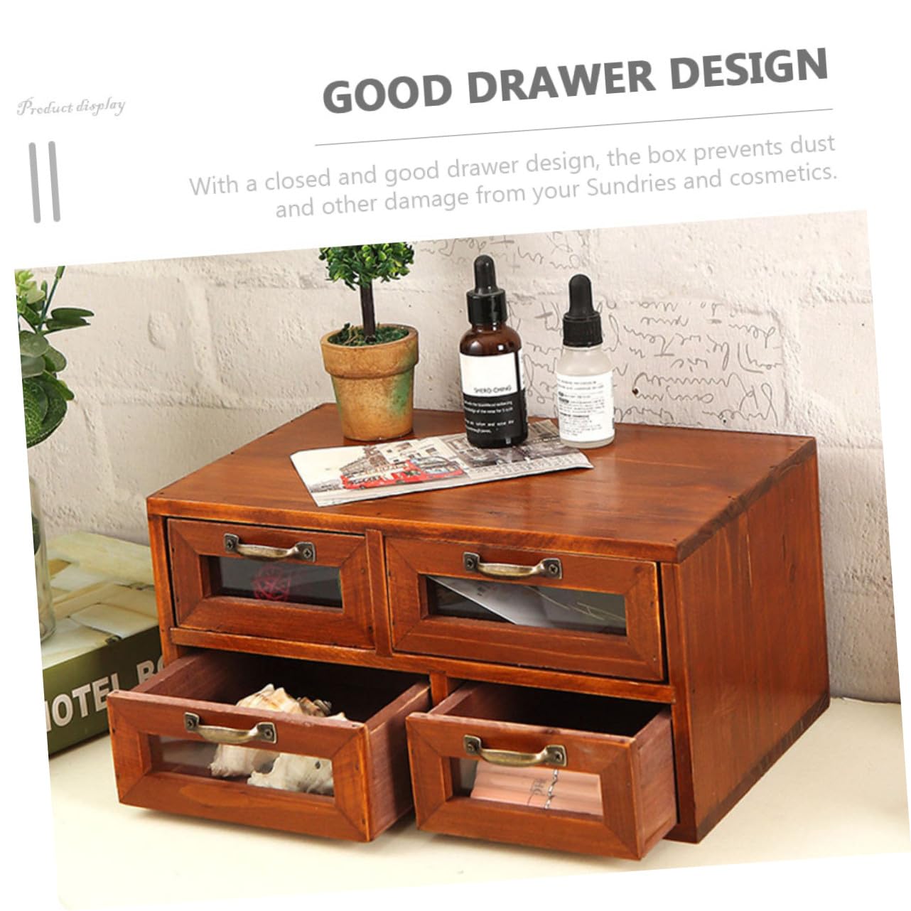 Holz Schubladenbox Für Büro Schreibtisch Organizer Mit Aufbewahrungsbox Aus Holz Kleine Organizer Für Arbeitsplatten