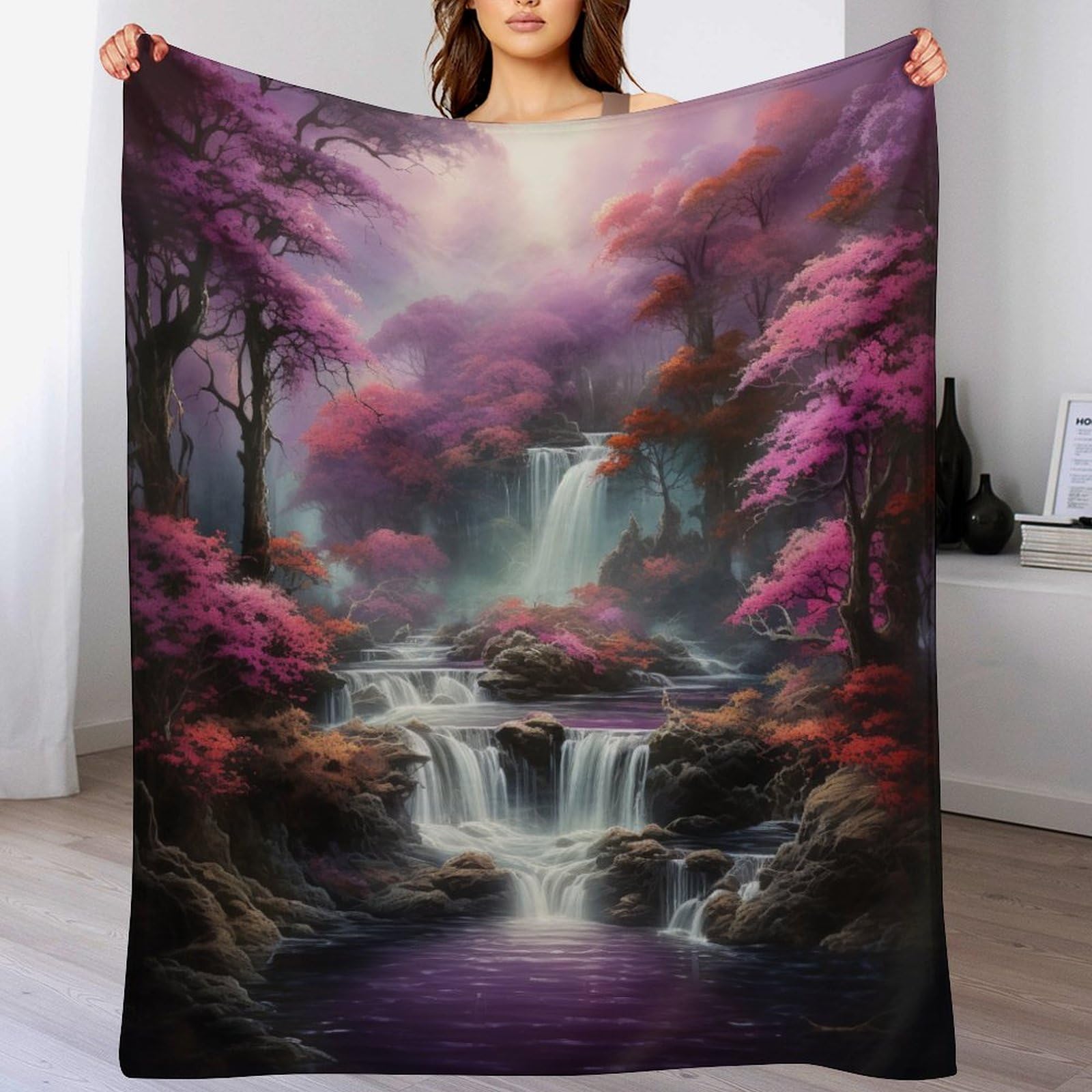 Couverture super douce et moelleuse en flannel pour éliminer la fraîcheur du salon