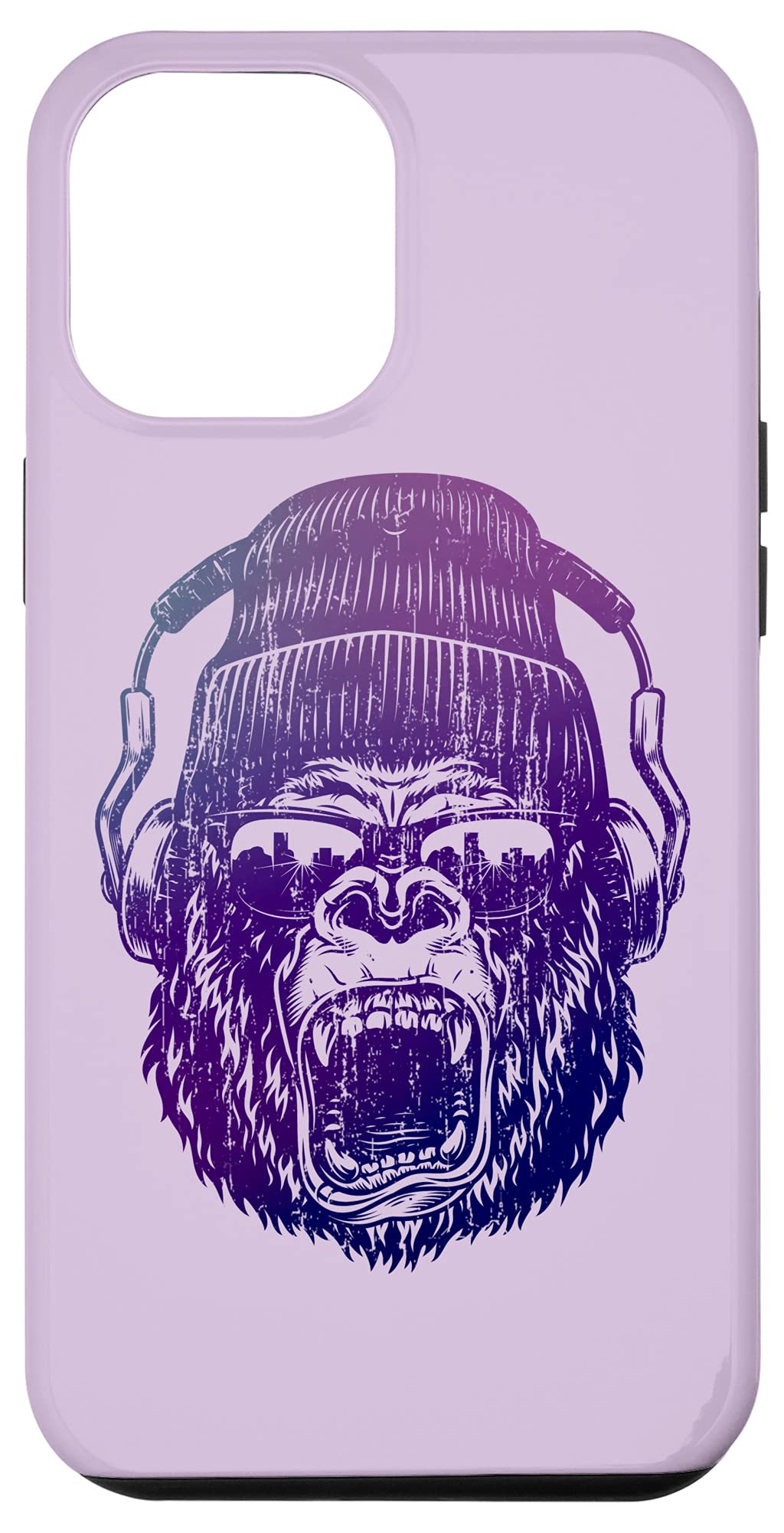 Amazon.com: iPhone 12 Pro Max funky Monkey Chimp With Sunglasses And  Headphones Funny Case : Cell Phones & Accessories