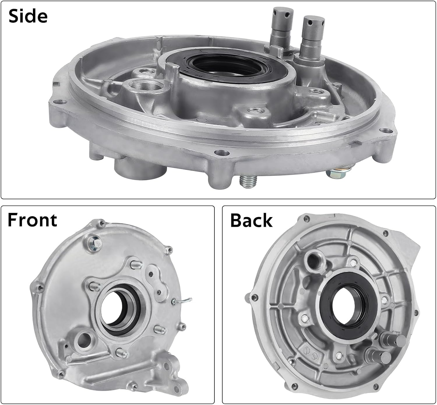 Rear Brake Backing Plate with Bearing Seals Kit for Honda Rancher 420 2007-2013