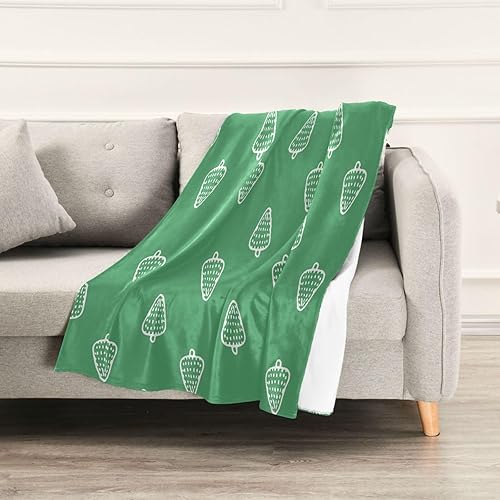 Miniatura 5 de Christmas Tree Deep Green Plush Travel Blankets Cozy Ultra-Soft Spring Sofa Throw Blanket 60"x90" for Couch Bedroom