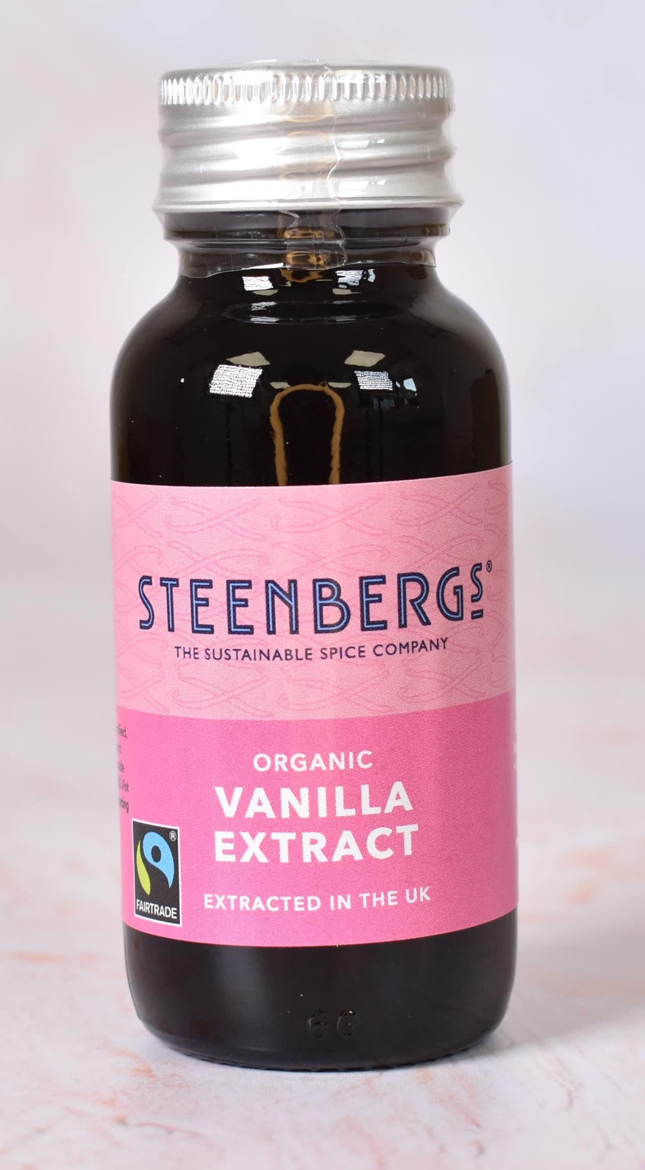 Steenbergs Organic Fairtrade Vanilla Extract 60ml