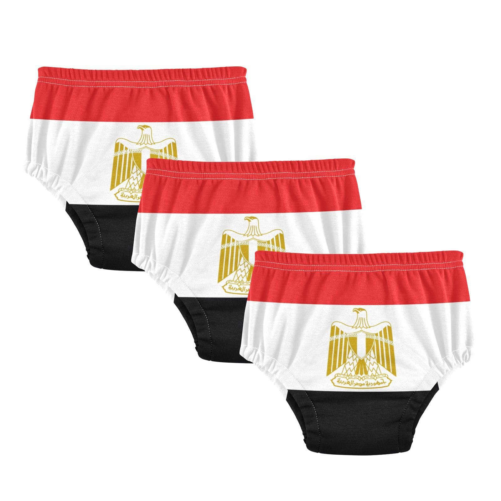 Little Girls Sleep Training Underwear Leakproof Under Garment for 2T Official Flag Egypt