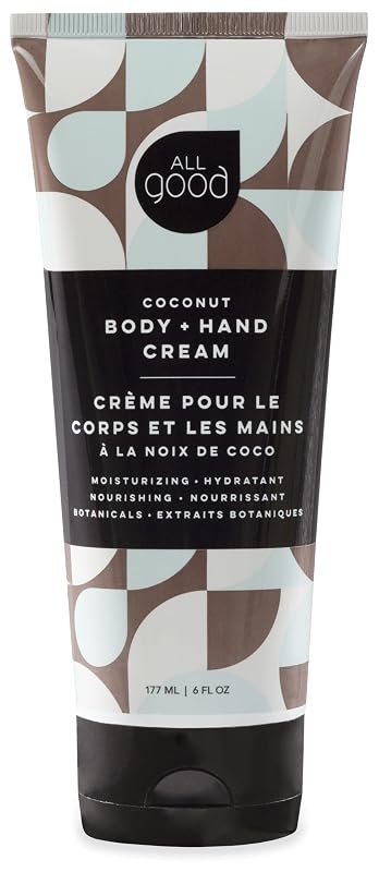 Loção para Mãos e Corpo All Good Makes Everything Better com fragrância de coco, 180 mL