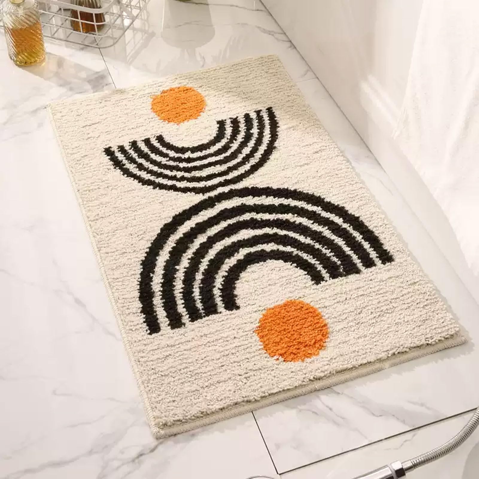 Tapis antidérapant Luyckfrazy pour éviter les glissades en salle de bain