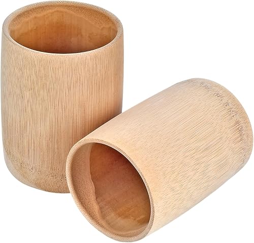 Tazas de té de madera sin pintar, taza de té de bambú natural sin terminar, taza de café, taza de vino, taza de camping, tazas de café de viaje,