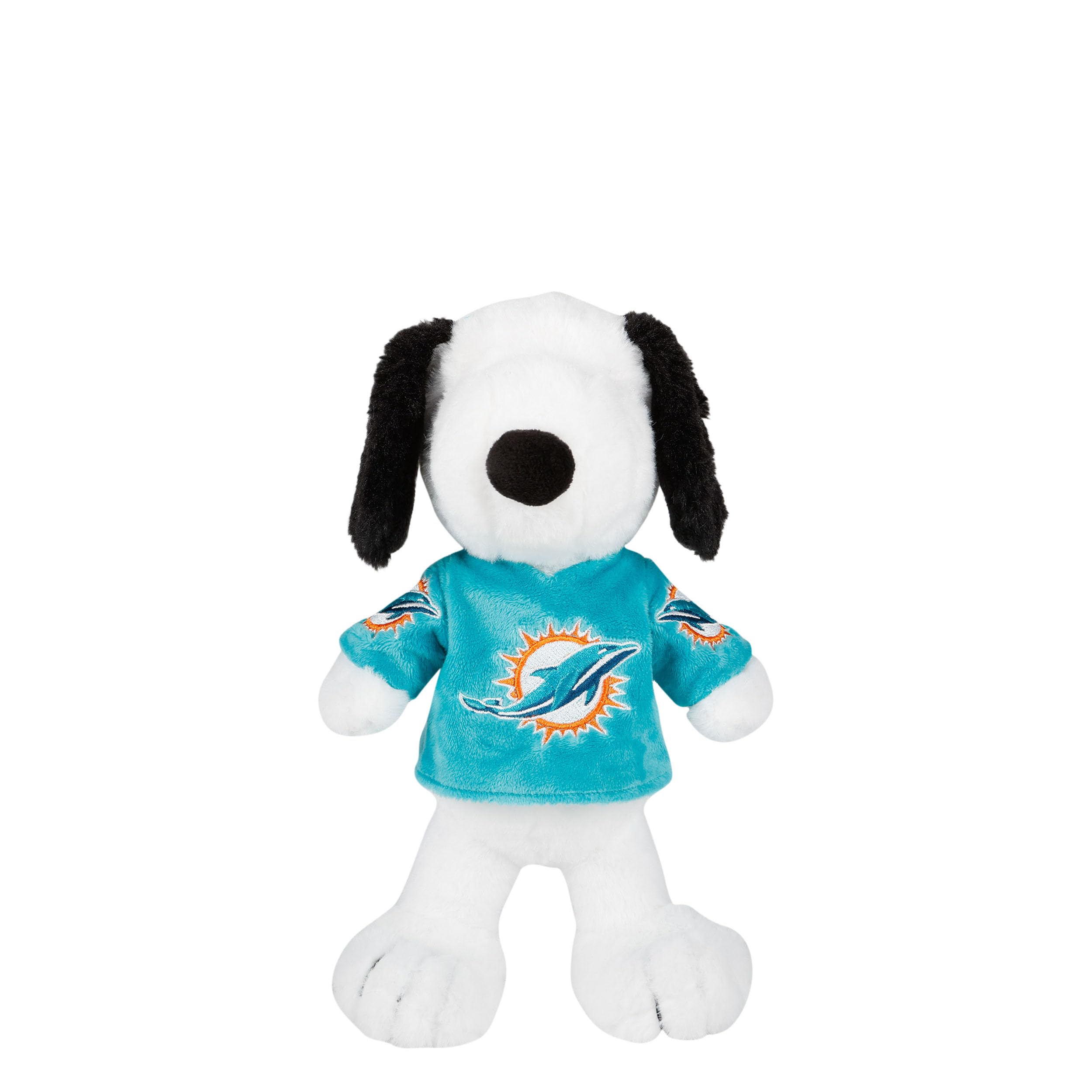 FOCO NFL Unisex-Adult NFL Team Logo Snoopy Peanuts Jersey Plush