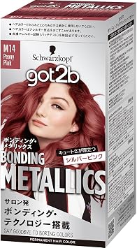 Schwarzkopf Bonding Metallics Hair Color Peony Pink Damageless / High Tone Color Medical External Preparation