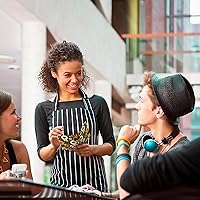 Vista 11 de Libros de Servidor de Varios Tipos de Hongos para Bartender Camarera - Libro de Camarero de Cuero PU Floral Tropical con Bolsillo con Cremallera