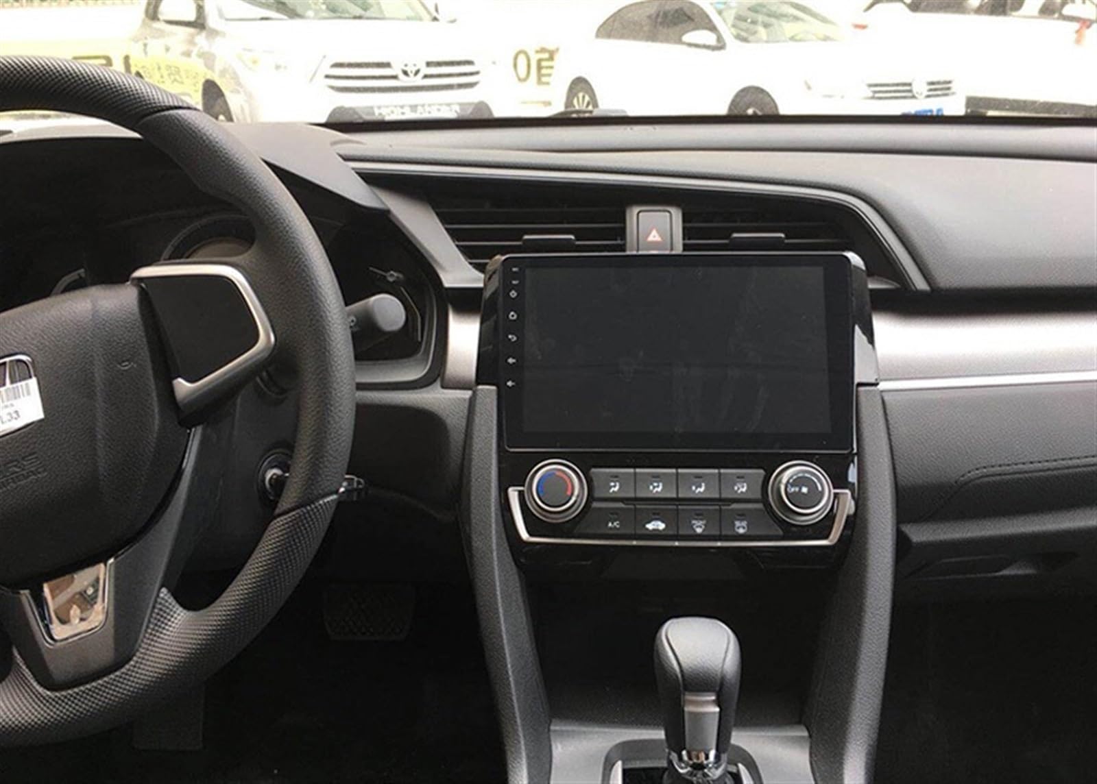 2 Din 8 rdzeń Android 10 Radio samochodowe Auto Stereo, dla Civic, 2015 2016 2017 2018 2019 nawigacja GPS odtwarzacz multimedialny DVD