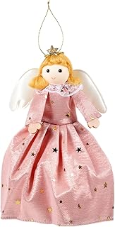 SEWACC Boneca De Anjo De Pelúcia Pingente De Boneca De Anjo De Pelúcia Estatueta De Anjo Mini Ornamento De Árvore Para Pendurar Decoração De Parede De Porta De Carro Pingente De Interior