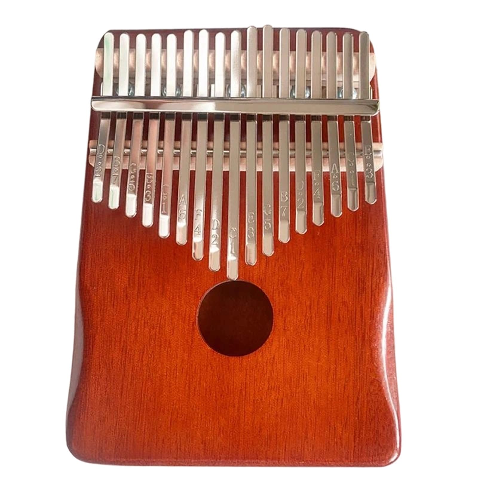 Początkująca Kalimba Kalimba 21 Klawiszowa Z 17klawiszowym Drewnianym Tunerem Do Fortepianu Przenośna Dla Początkujących(17key Simple style)