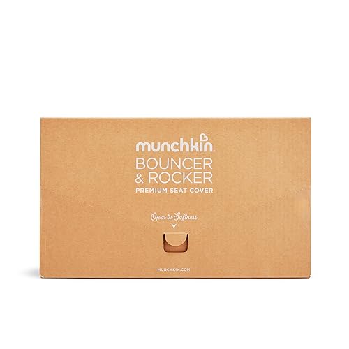 Miniatura 6 de Munchkin Funda de asiento prémium para gorila y balancín, suave, lavable a máquina, tela extraíble, color verde