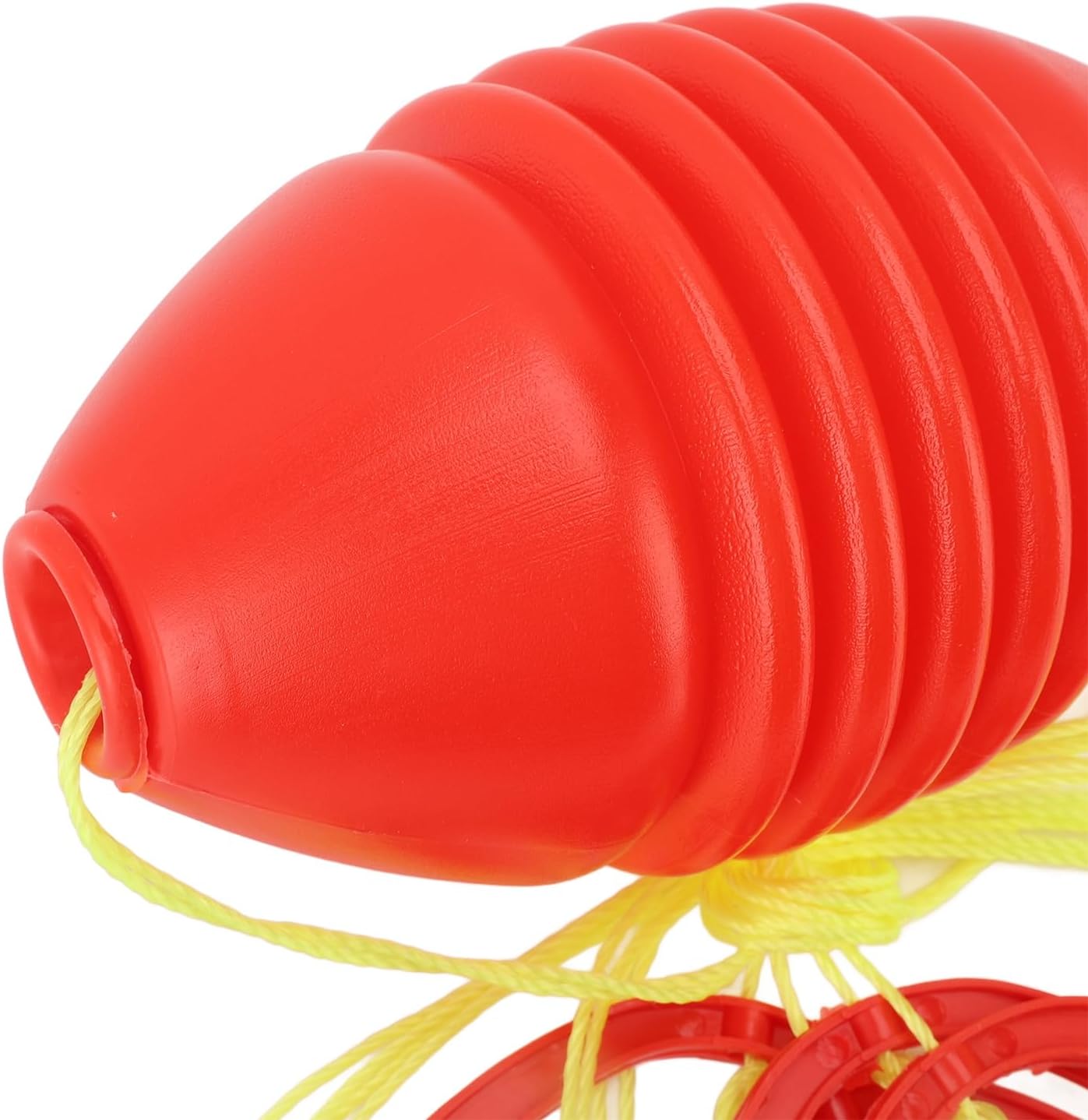 Sliding Zoom Ball Double Player Bilateral Coordination Fitness Toy for Outdoor Play Red Plastic Fun Game for Kids and Adults