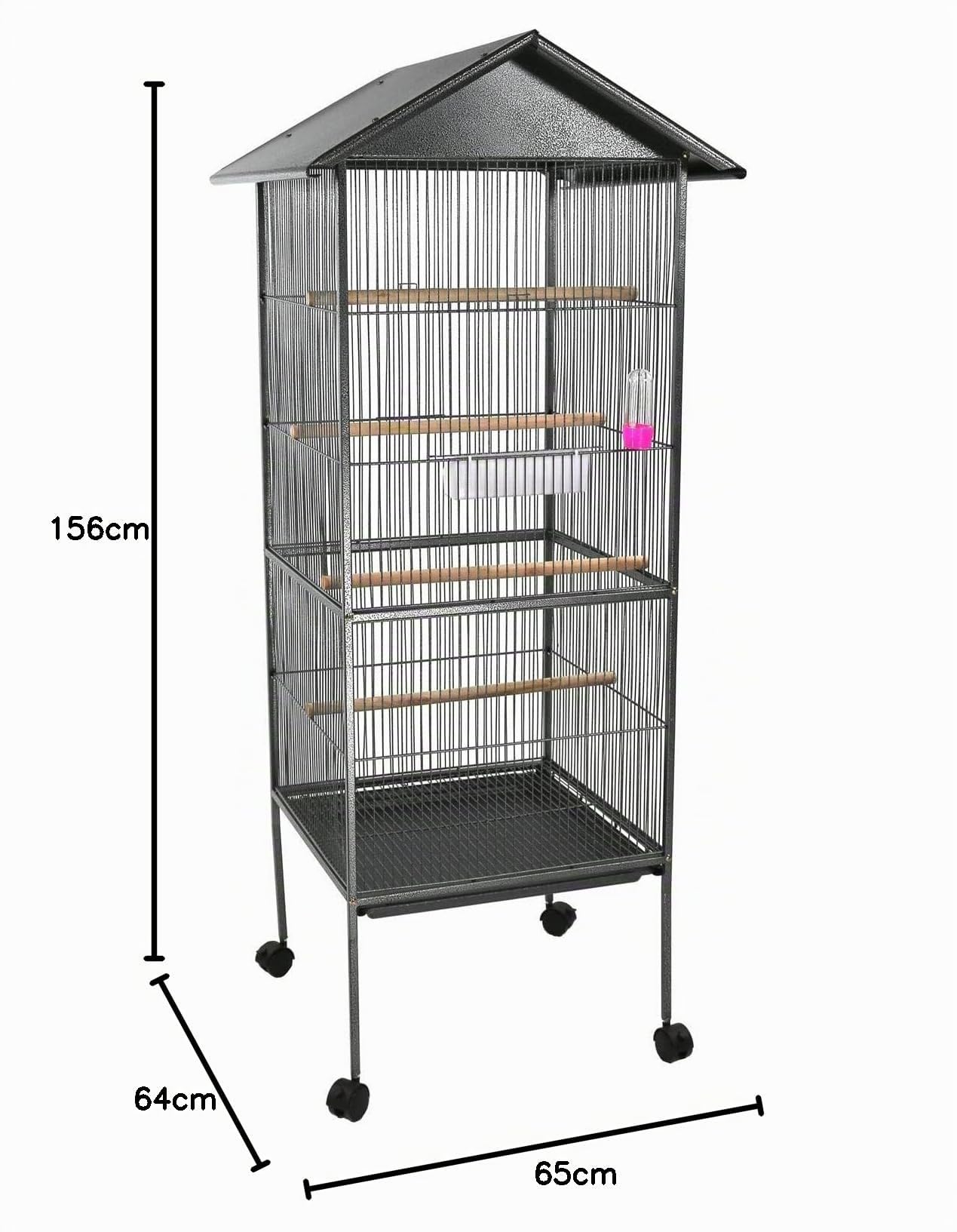 Merschbrock Trade GmbH Jaula para pájaros pequeña, Aviario para pájaros