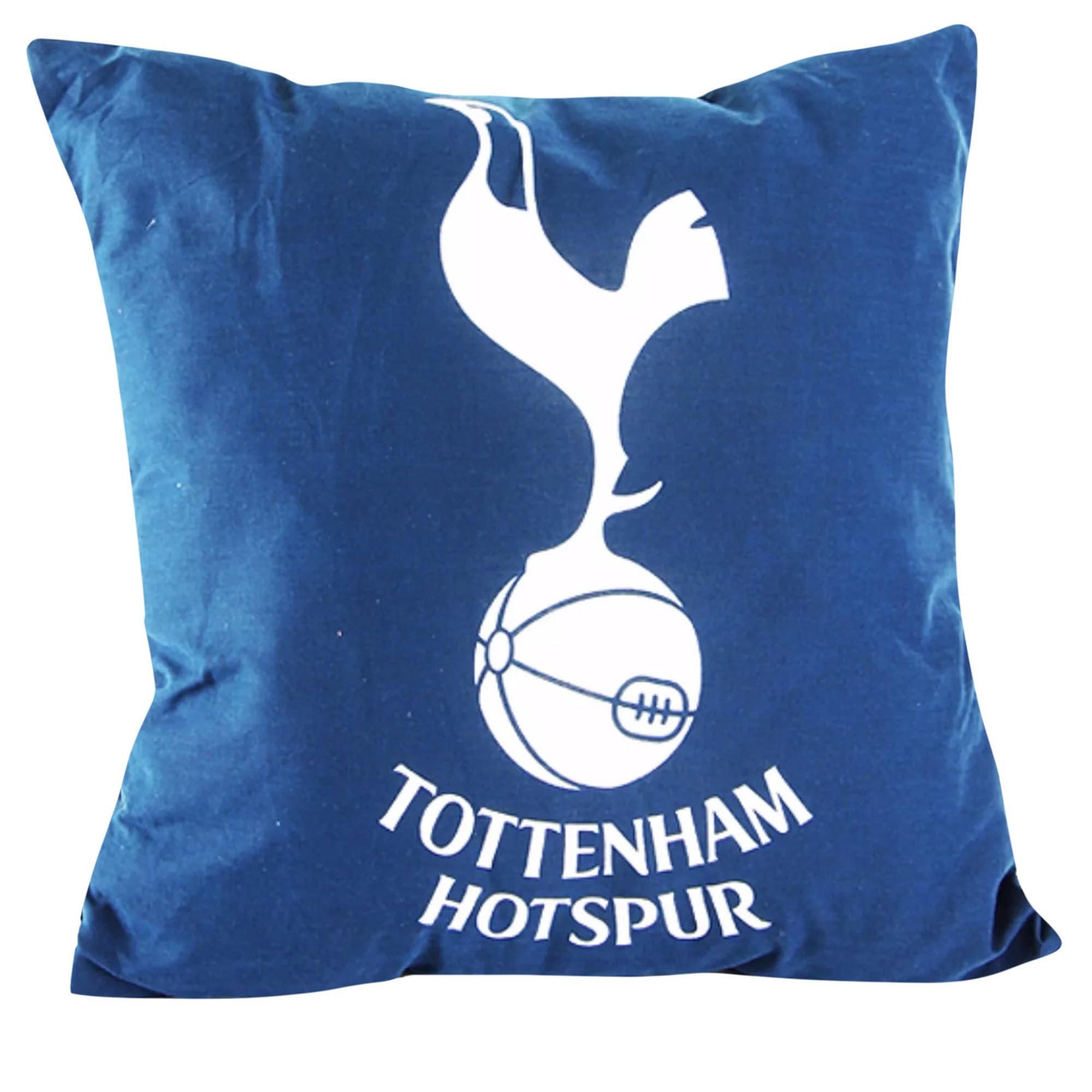 Tottenham Hotspur FC Official Crest Design Cushion (One Size) (Navy/White)