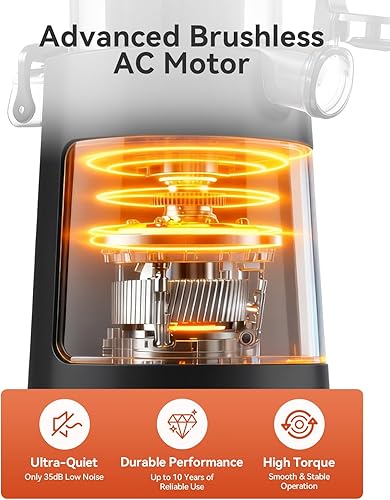 Miniatura 2 de MOKKOM Exprimidor de prensa en frío, máquina extractor de jugo de canal de alimentación grande actualizada, alto rendimiento de jugo, exprimidor de