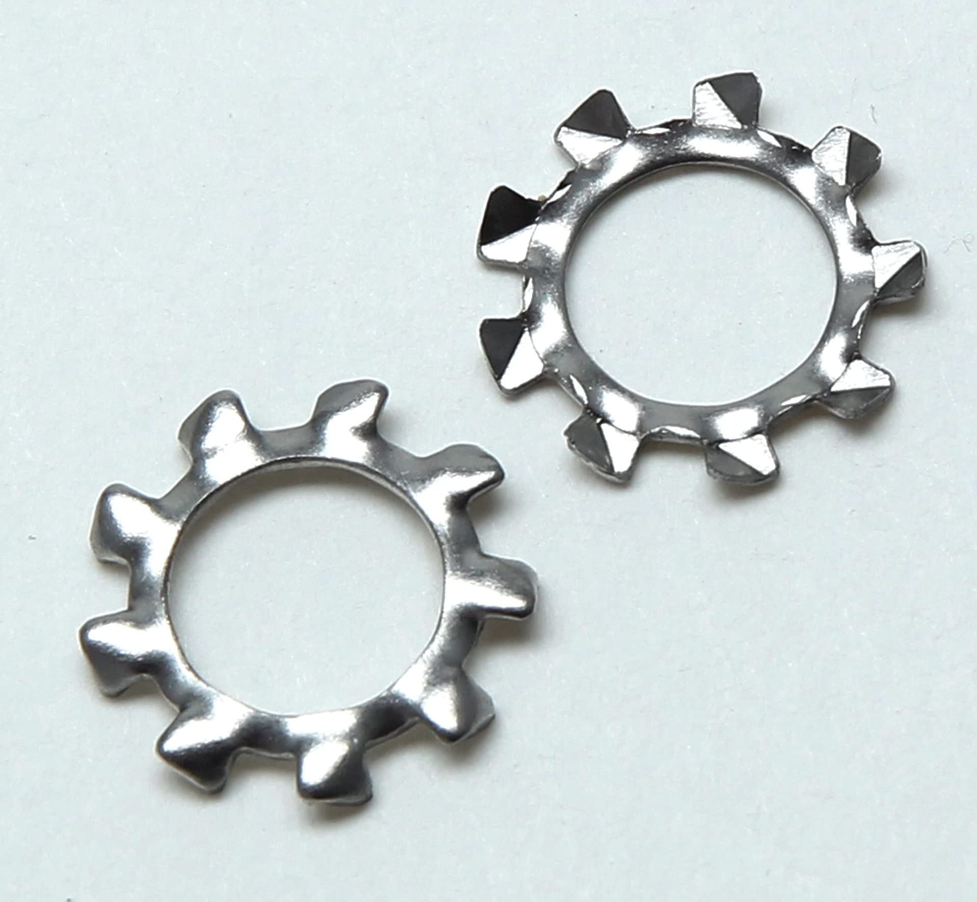 Discos dentados DIN 6797 forma A acero inoxidable A2-1.4310 M10