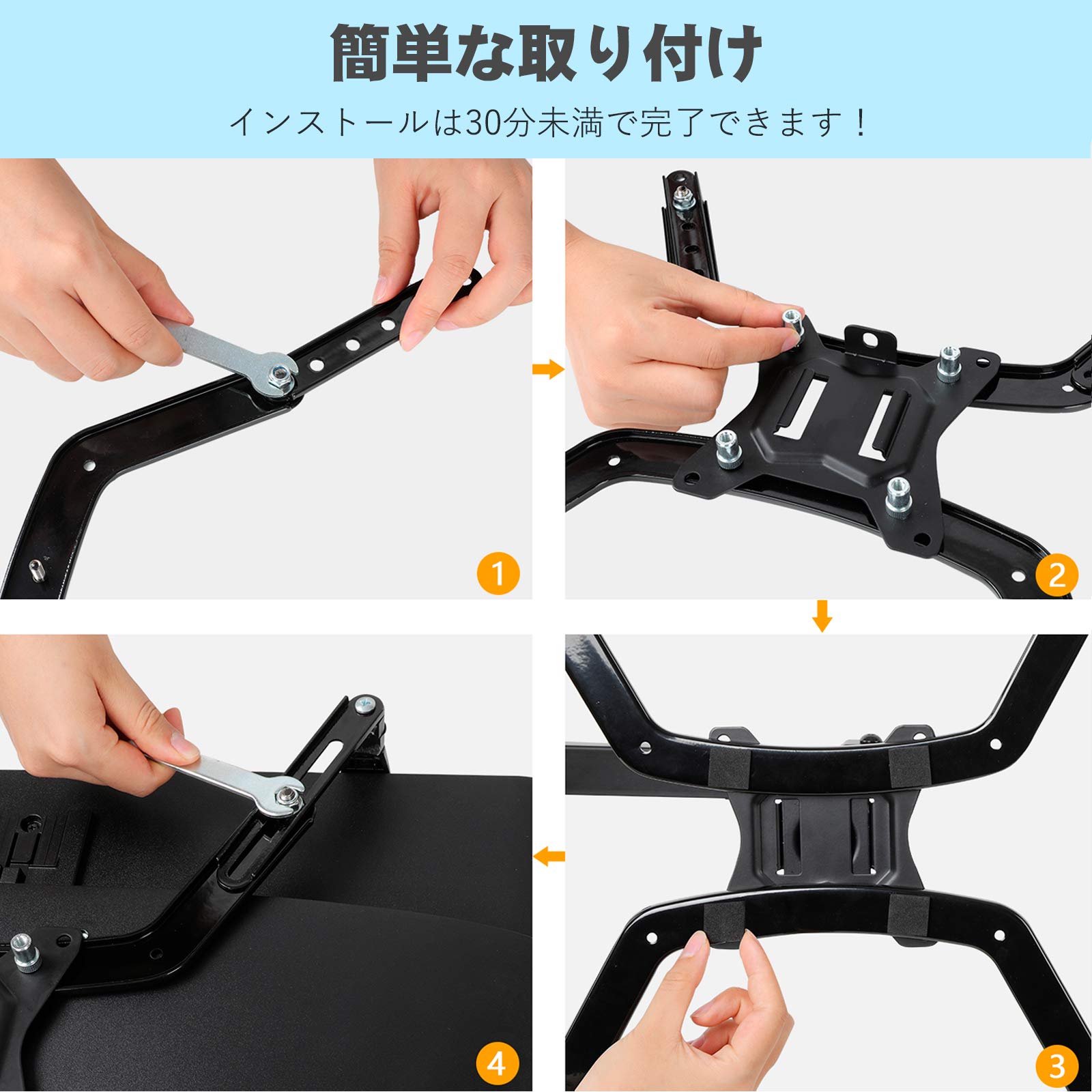 あづ様確認用 Amazon.co.jp: HUANUO モニターアーム 無VESA穴調節器アダプタ VESA