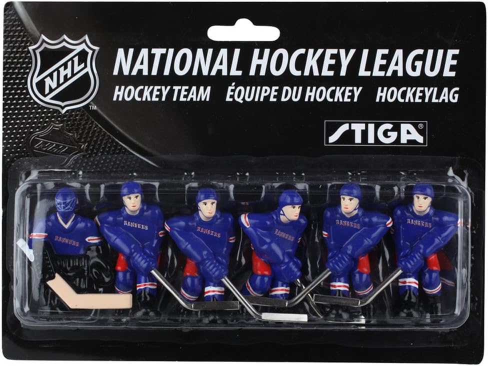 NHL New York Rangers Table Top Hockey Game Players Team Pack