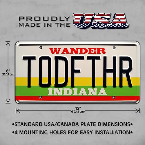 Miniatura 3 de Stranger Things | TODFTHR | Placa de matrícula estampada de metal