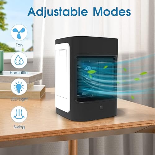 Miniatura 5 de Enfriador evaporativo portátil de aire acondicionado