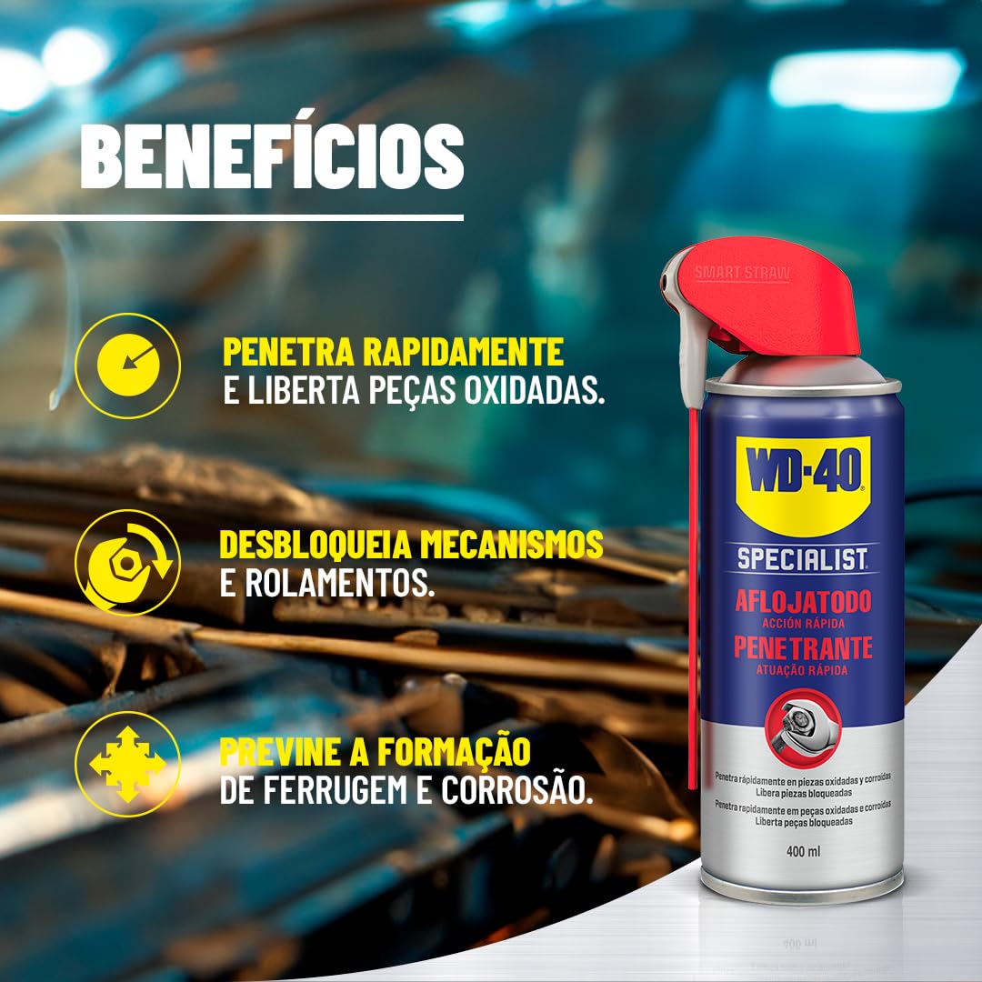 WD-40 34383 Penetrante Acción Rápida, Color único